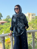 شومیز لینن ایتالیایی زنانه برند پارک مودا طرح ترمه/ اورجینال